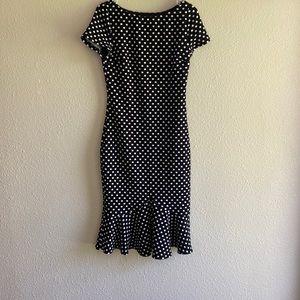 Vintage Style Inspired Polka Dot Dress. Great For The Office!